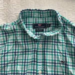 Vineyard Vines Boys XL (18)  Long Sleeve Button UP